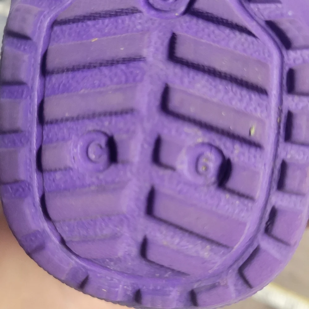 Crocs Children's Pink & Purple Lined Toddler Size‎ 6
